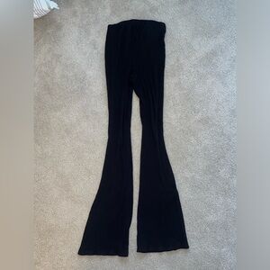 Ribbed flare pants from H&M